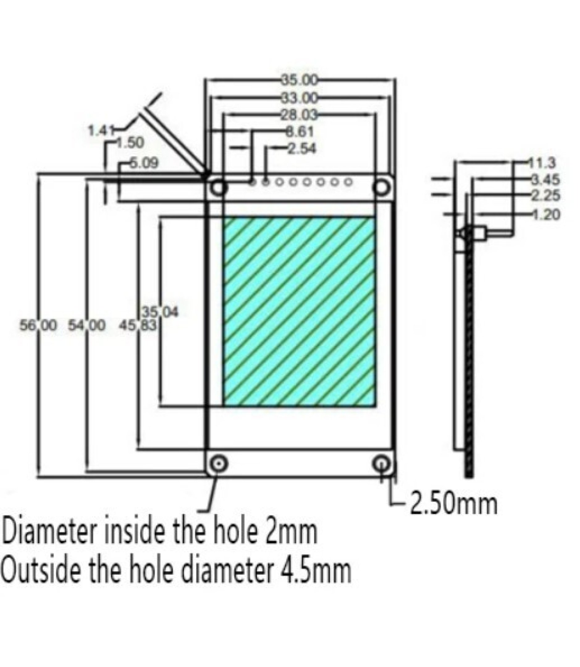 7403-3.jpg 1.8 inch RGB Character TFT Display Module 8Pins