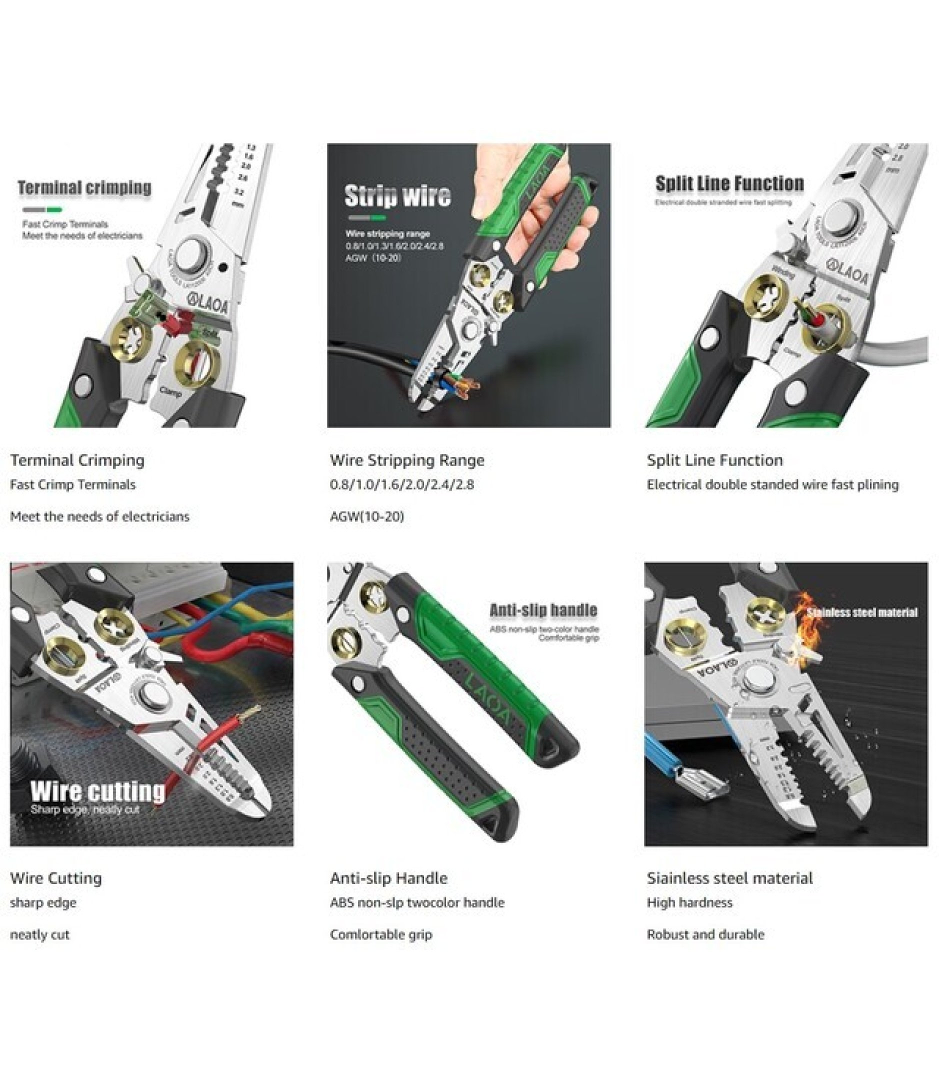 Multi-function 7 In 1 Cutting Pliers Tools