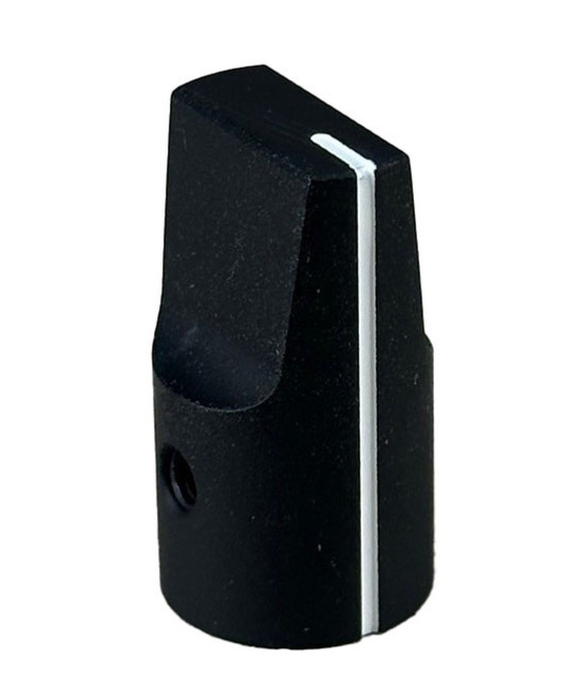 7544_1.jpg Aluminum Manley Black Knob 13x23 Shaft 6.4mm