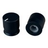 Rupert Neve Black knob 16x17mm D shaft 6x4.5mm
