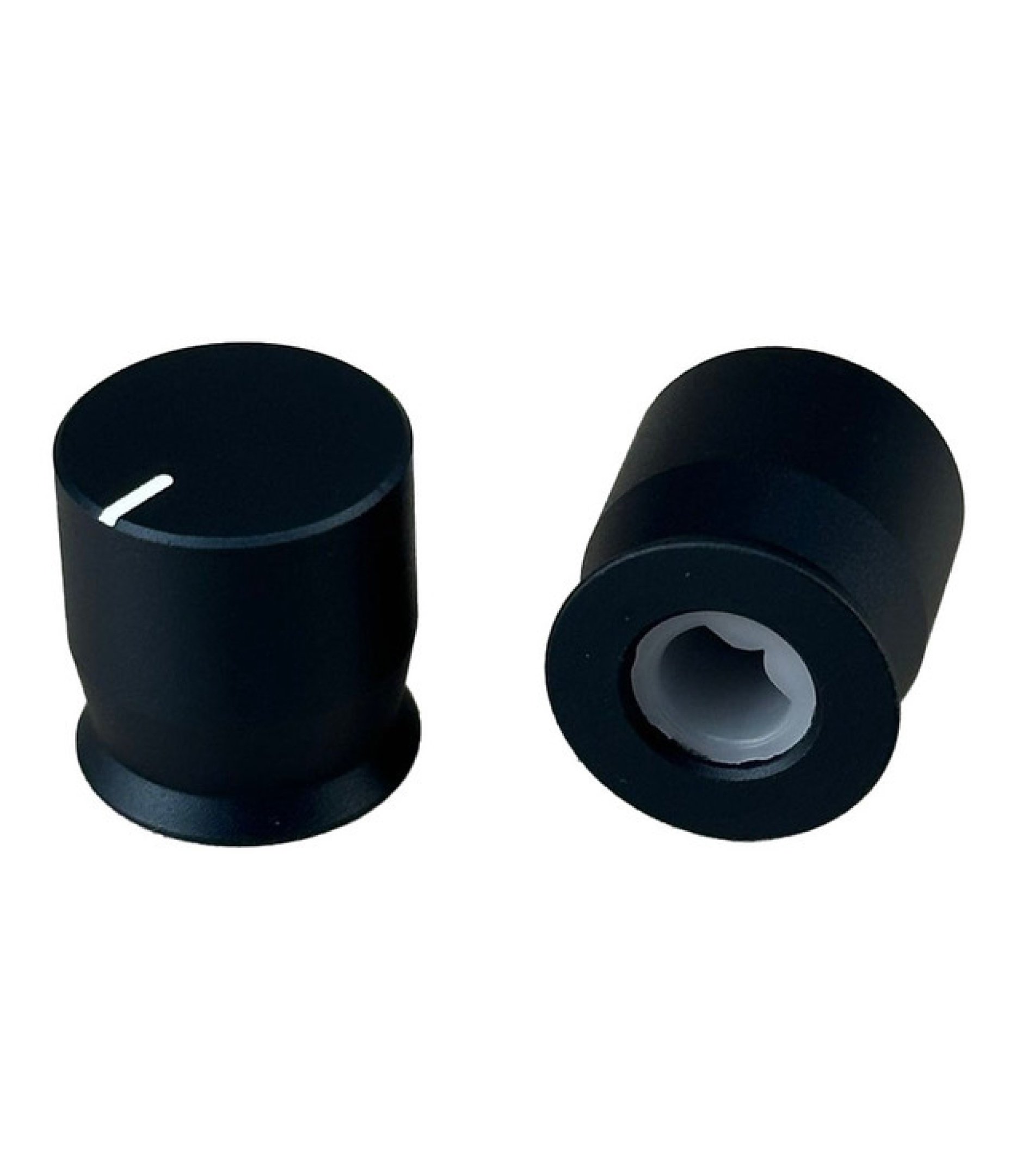 Rupert Neve Black knob 16x17mm D shaft 6x4.5mm