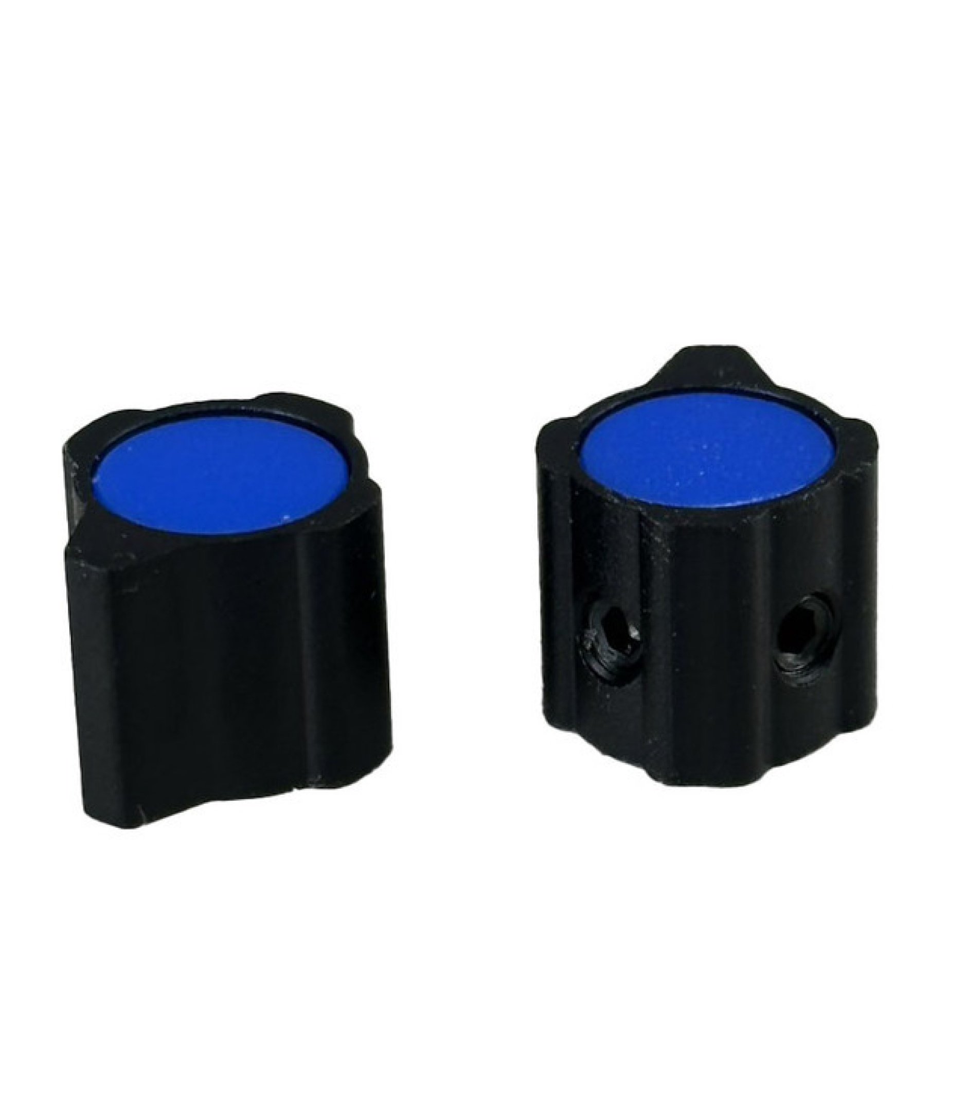 7583.jpg API Equalizers Black body Blue Top Knob 11x9.5 Shaft 6.4mm