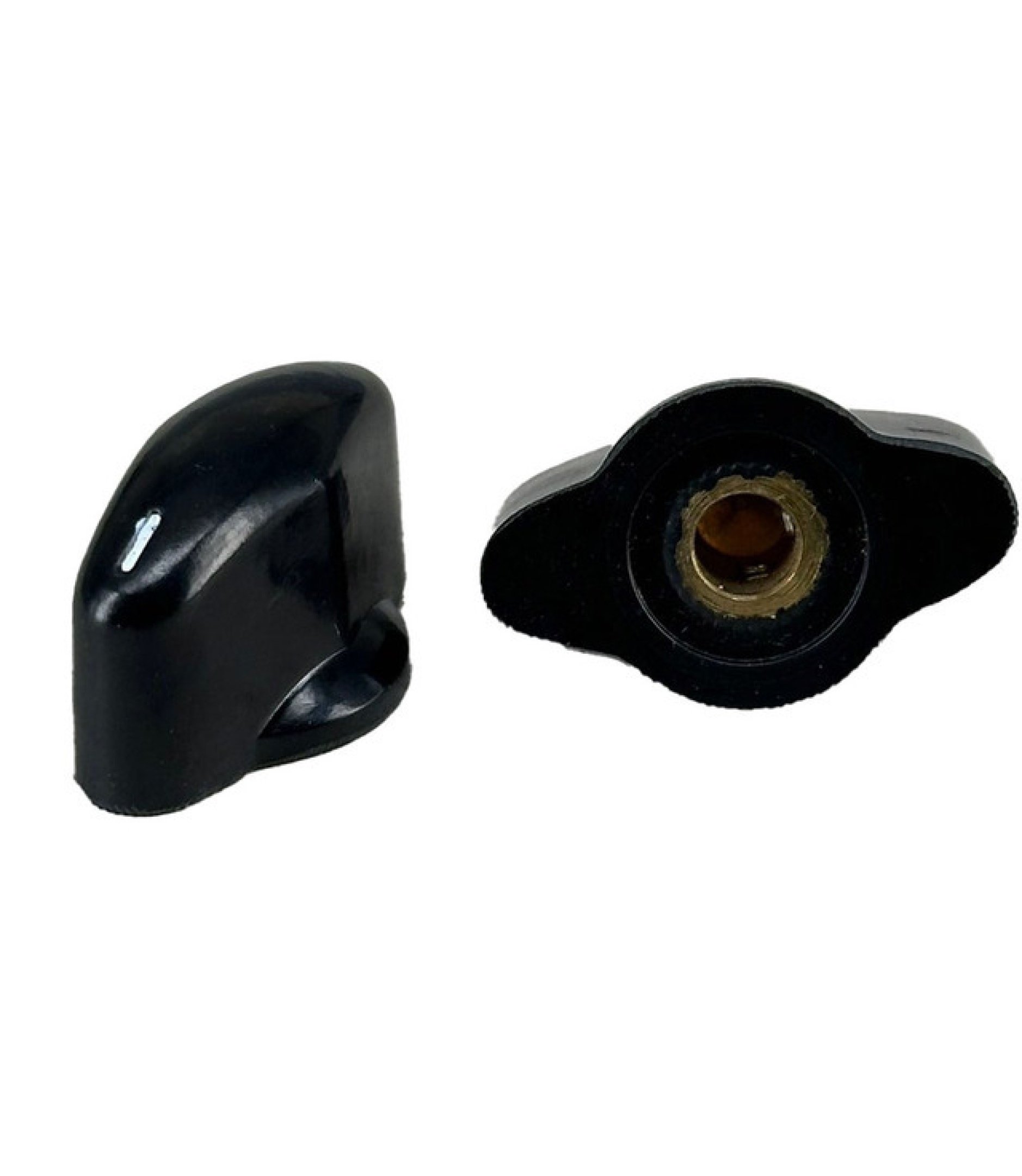 Vintage phenolic Black knob 31x20x18cm Shaft 6.00mm