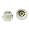 Volume Gold With White Knob With number 1 to 10 Shaft 6mmx18T