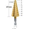 4-20mm Step Bit for Drilling Enclosures