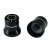 Black halo knob 15x15mm Shaft 6x18T