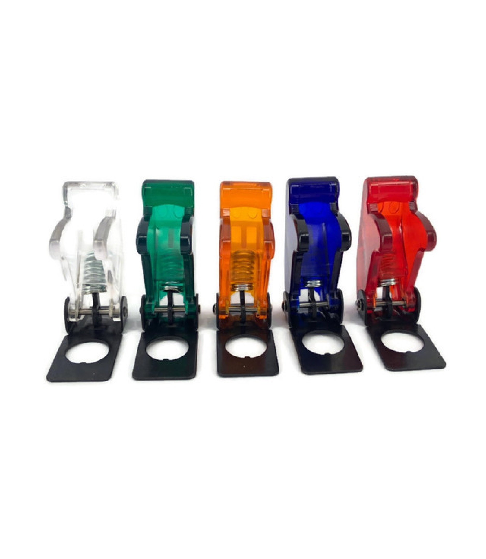 Flip-up Aircraft Switch Cover Blue Transparent Color