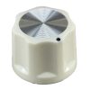 8009-2.jpg Cream Moog Knob 16x21mm Shaft 6.4mm
