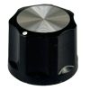 8011-2.jpg Black Moog Knob 16x21mm Shaft 6.4mm