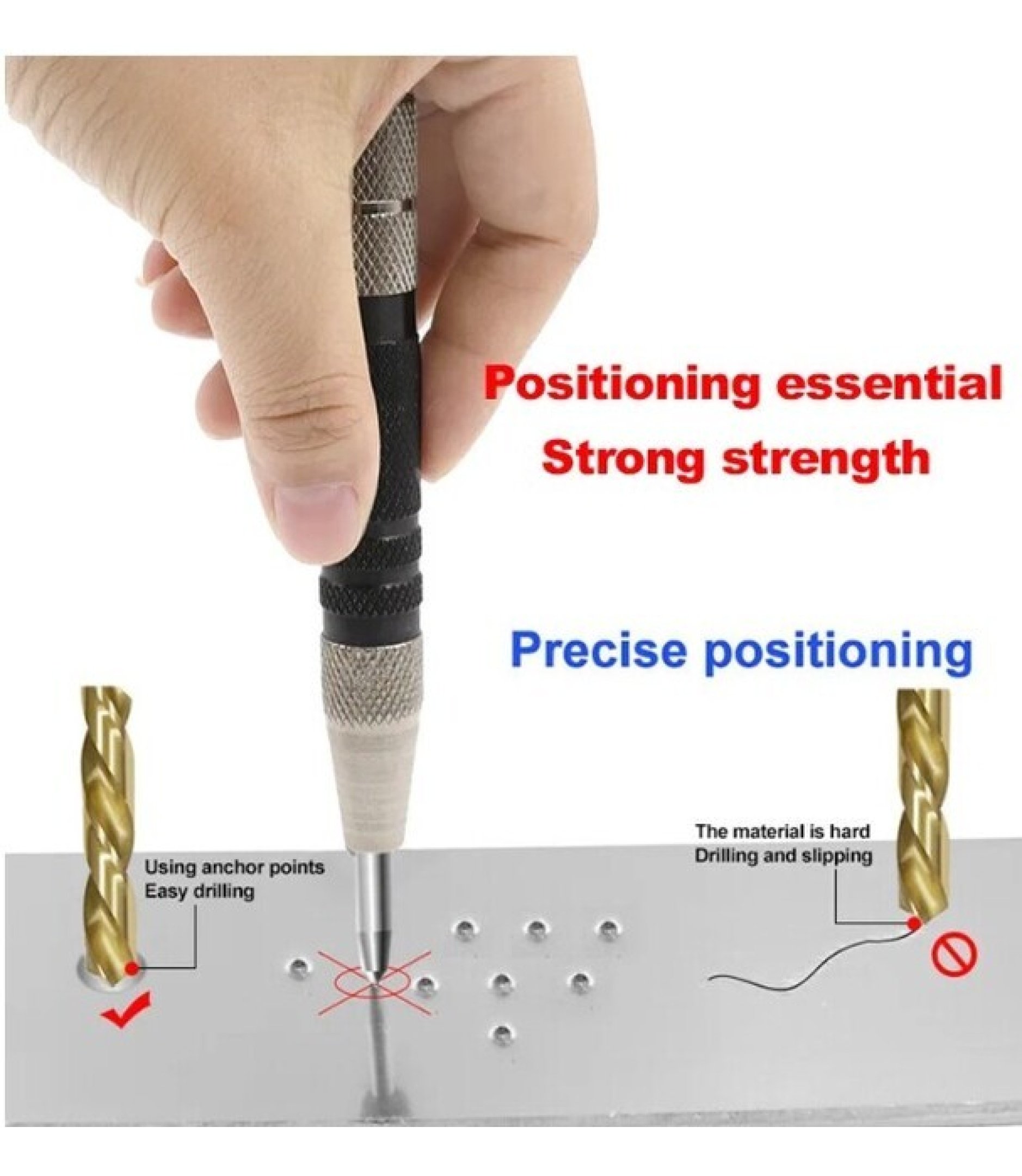 Center Punch Drill Tool