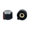 UREI Mixer knob Shaft 6.4mm 25x19mm with Red line