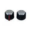 UREI Mixer knob Shaft 6.4mm 25x19mm with Red line