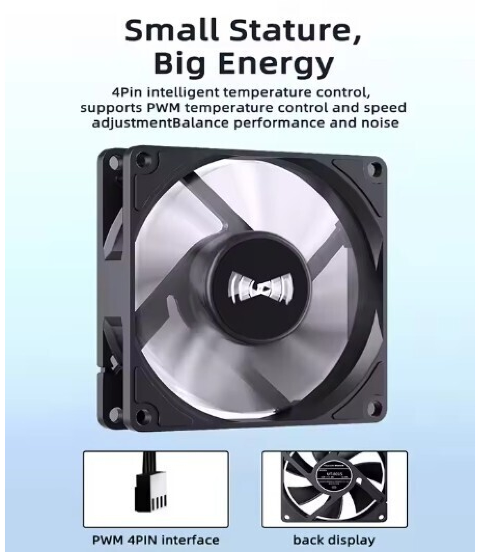 DC Brushless Computer Fan 92x92x15mm UT-9015