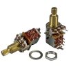 100Electronics 500K OHM Logarithmic Taper Potentiometer Push pull switch Spline Shaft PCB Mount