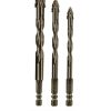 Four-edged eccentric drill bit 6/8/10mm Set