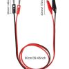 Banana Plug to Alligator Clips Test Cable 1M