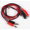Banana Plug to Alligator Clips Test Cable 1M