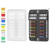 12 Way Block With Negative Bus Blade Fuse Block FB-1714