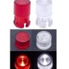 88_2.jpg Flat cylindrical 5mm LED Lampshade Protector Clear Plastic Clip