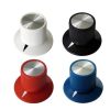 Red Rogan knob 29x20mm Shaft 6.4mm