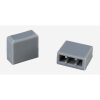KM3.3x3.3 Push Switch Round Caps Gray Color Size 12.3x11.2mm