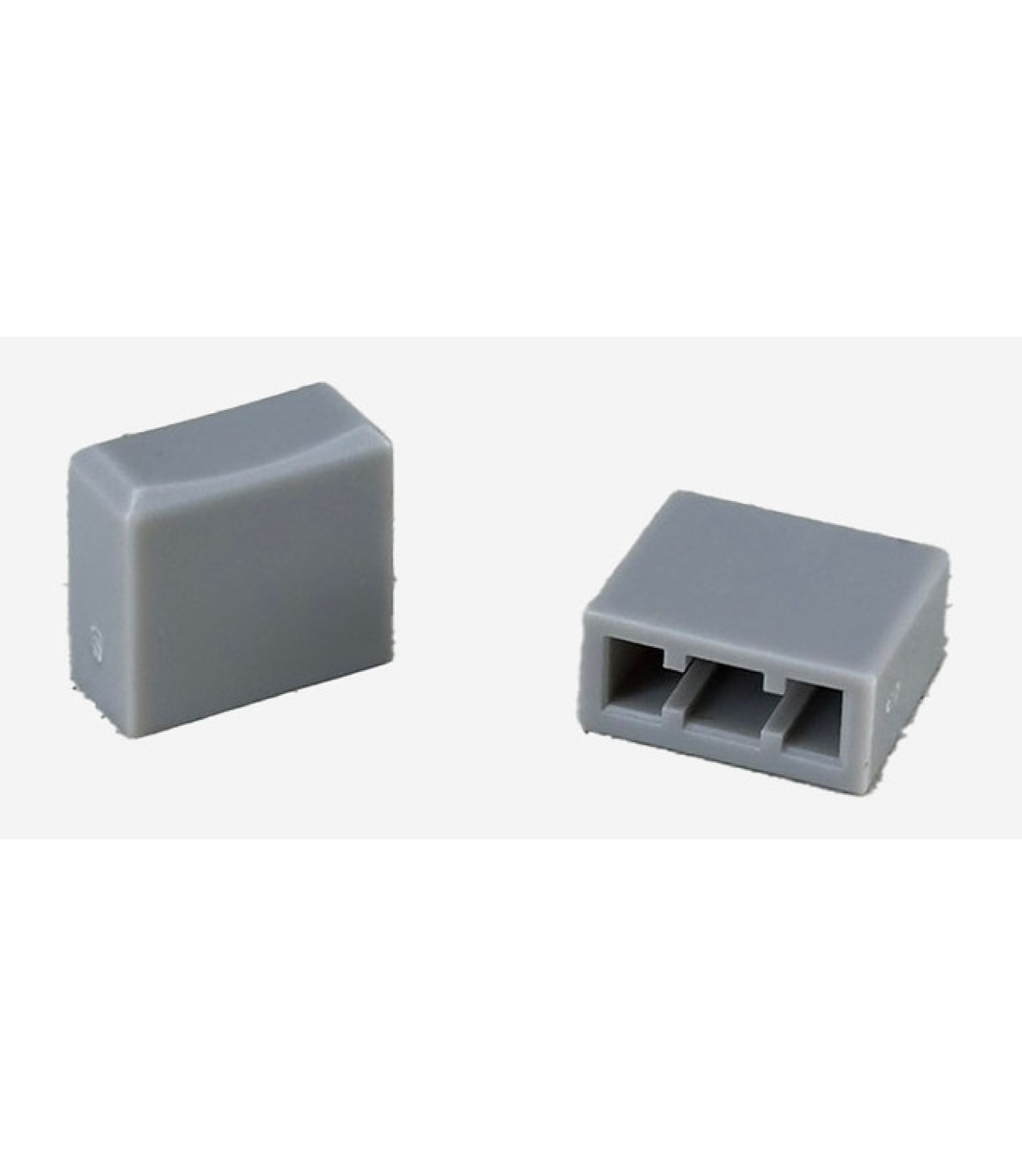 KM3.3x3.3 Push Switch Round Caps Gray Color Size 12.3x11.2mm