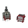 Sub Mini Toggle Switch DPDT On-Off-On Short Handle Snap-in V-bracket