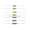 Electronic component image of 91 Ohm 1W 5% Carbon Film Resistor for electronic circuits.