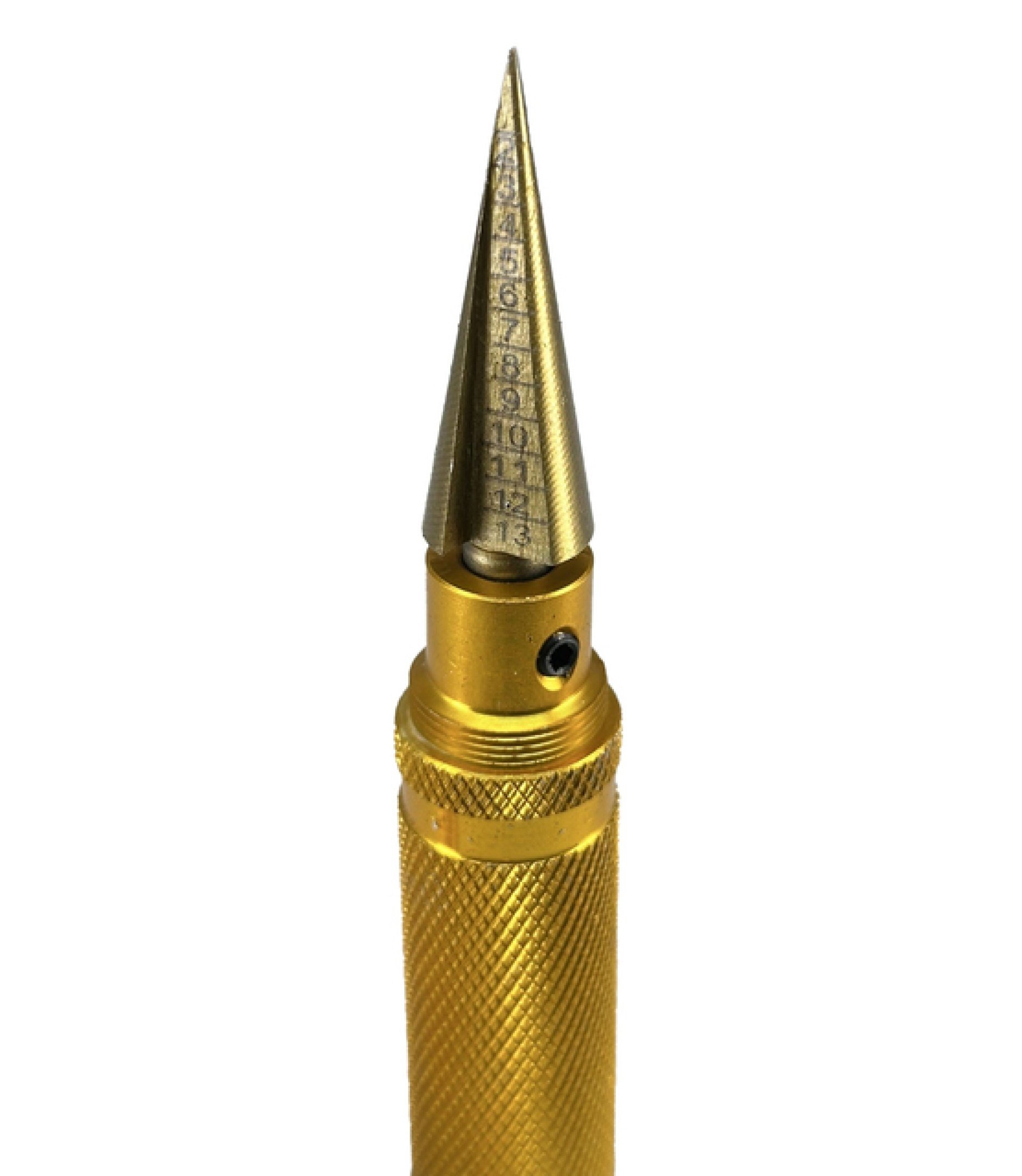 1-13mm Metal Iron Hole Drilling Tool Gold Color