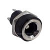 DC Power Jack 2.1mm Panel Mount Round
