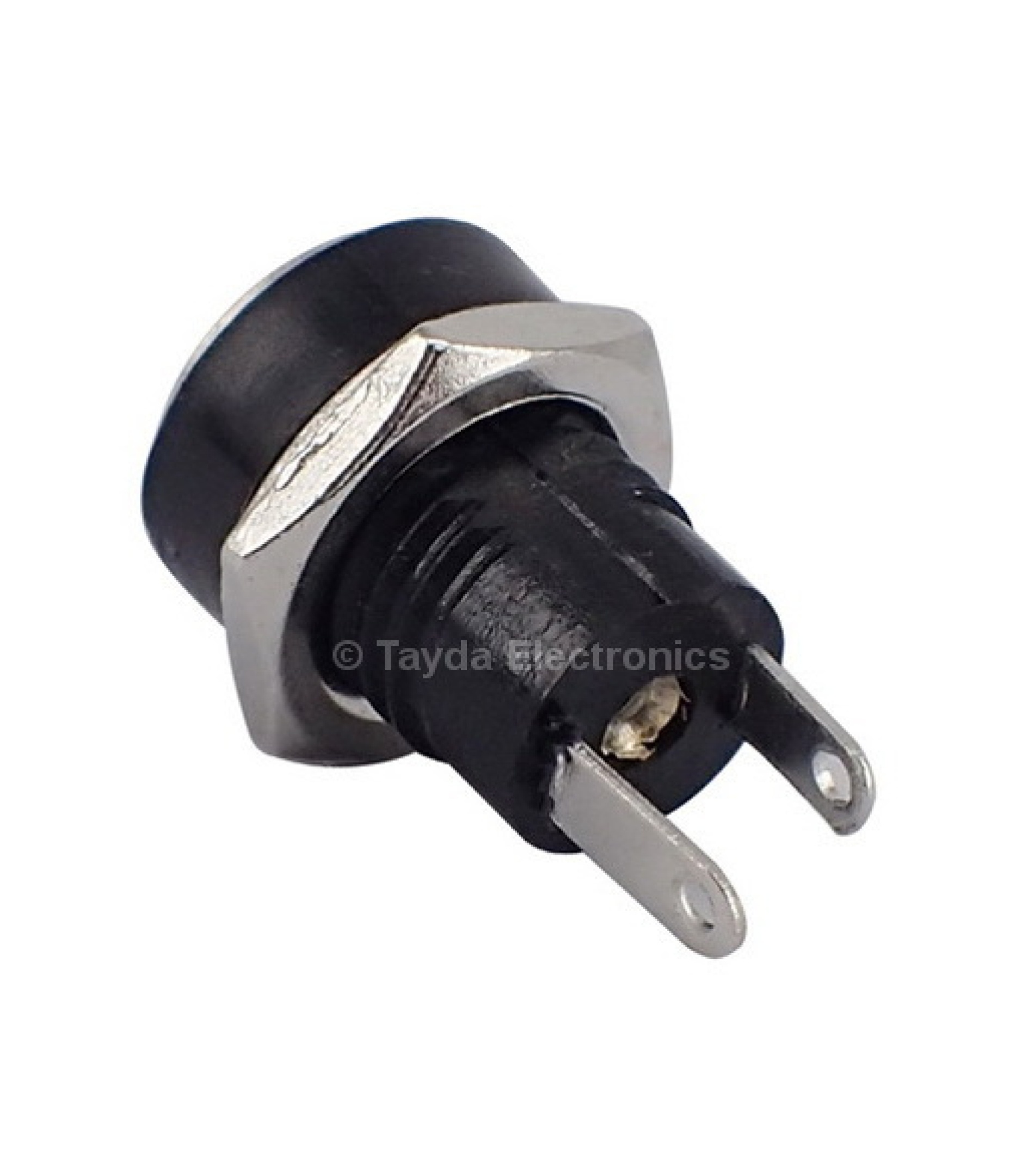 DC Power Jack 2.1mm Panel Mount Round