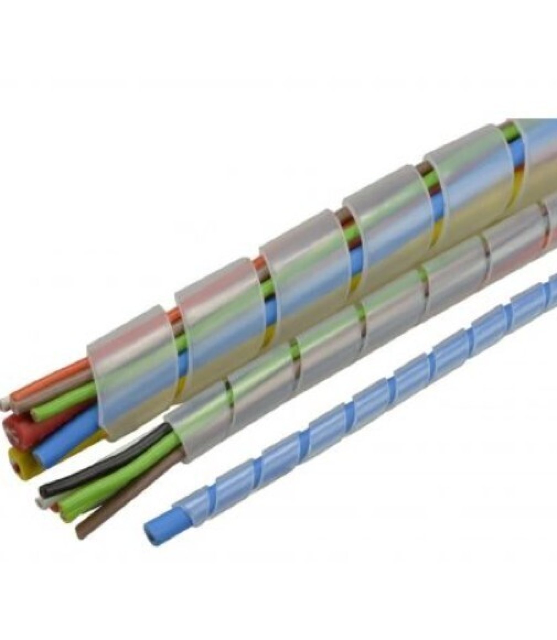 8mm Clear Length 10M Spiral Wrapping Band
