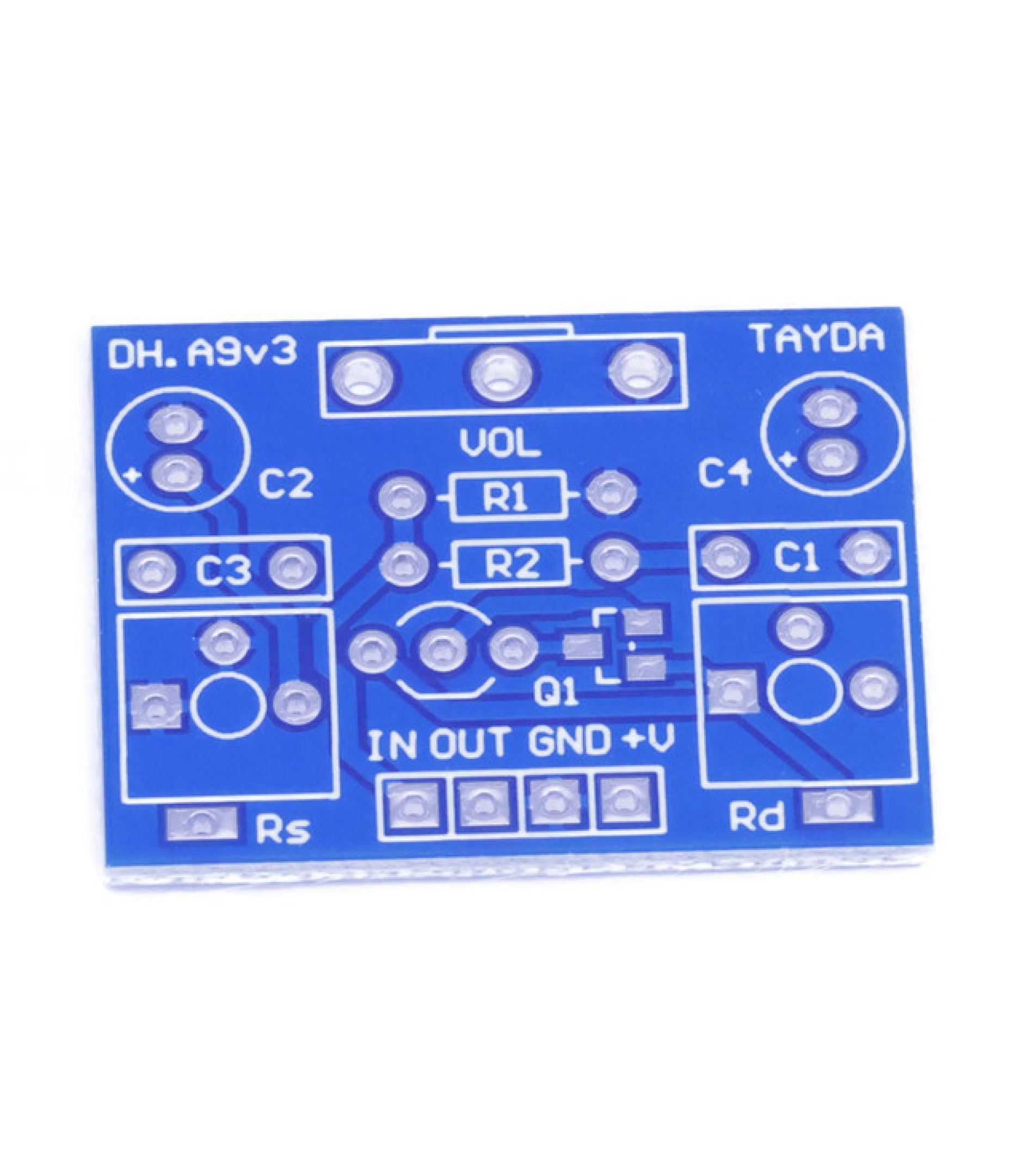 A-1113-3.jpg JFET Preamp DIY PCB Guitar Effect
