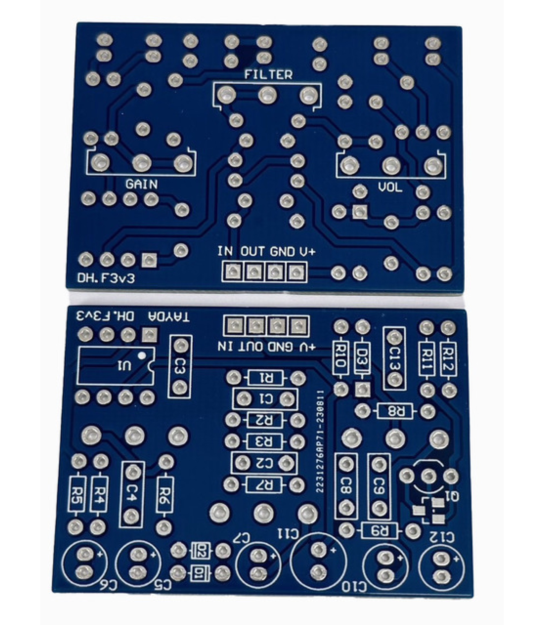 RAT DIY PCB Guitar Effect