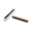 100K OHM Logarithmic Taper Slide Potentiometer PCB Mount Metal Shaft Lever Height: 15mm