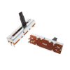 100K OHM Linear Taper Slide Potentiometer PCB Mount Plastic Shaft Lever Height: 15mm