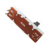 100K OHM Linear Taper Slide Potentiometer PCB Mount Plastic Shaft Lever Height: 15mm