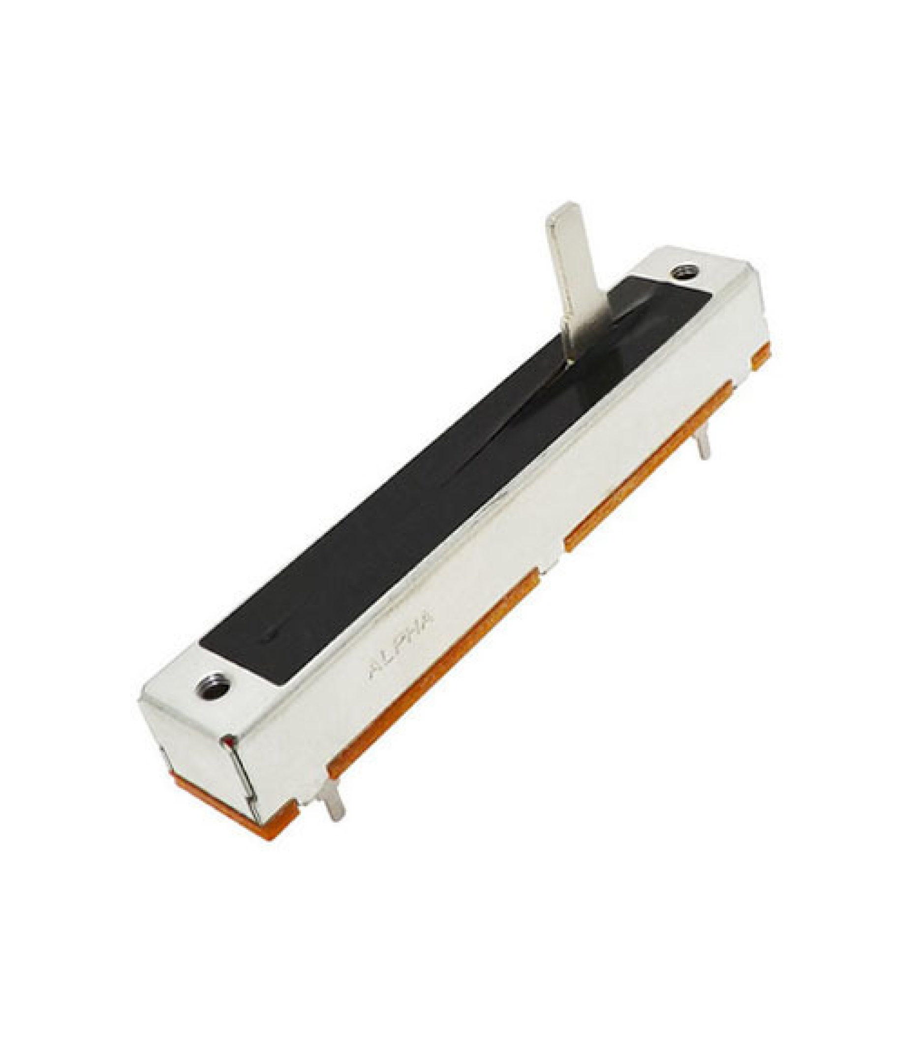 10K OHM Logarithmic Taper Slide Potentiometer PCB Mount Metal Shaft Lever Height: 15mm