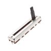 100K OHM Linear Taper Slide Potentiometer PCB Mount Plastic Shaft Lever Height: 15mm Center Click