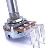 50K OHM Logarithmic Taper Potentiometer PCB Mount Round Shaft Dia: 6mm