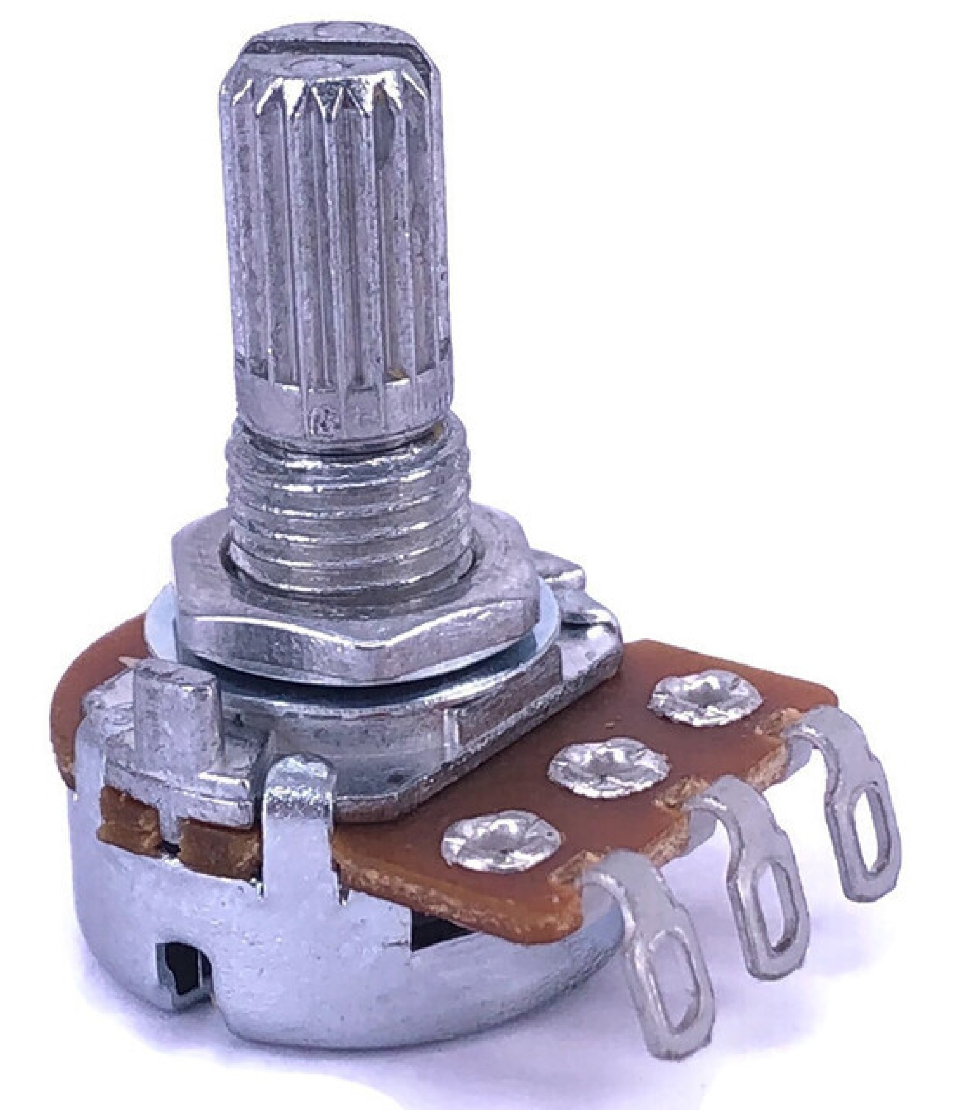 200K OHM Logarithmic Taper Potentiometer with Solder Lugs