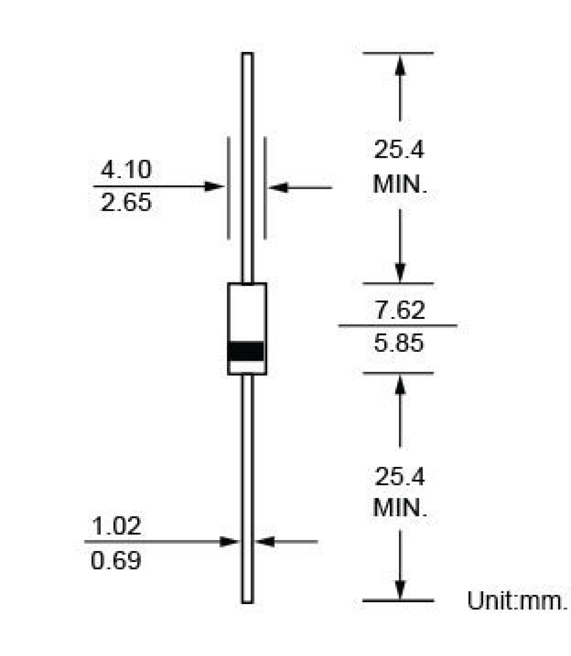 P6KE82A TVS Unidirectional 600W DO-15