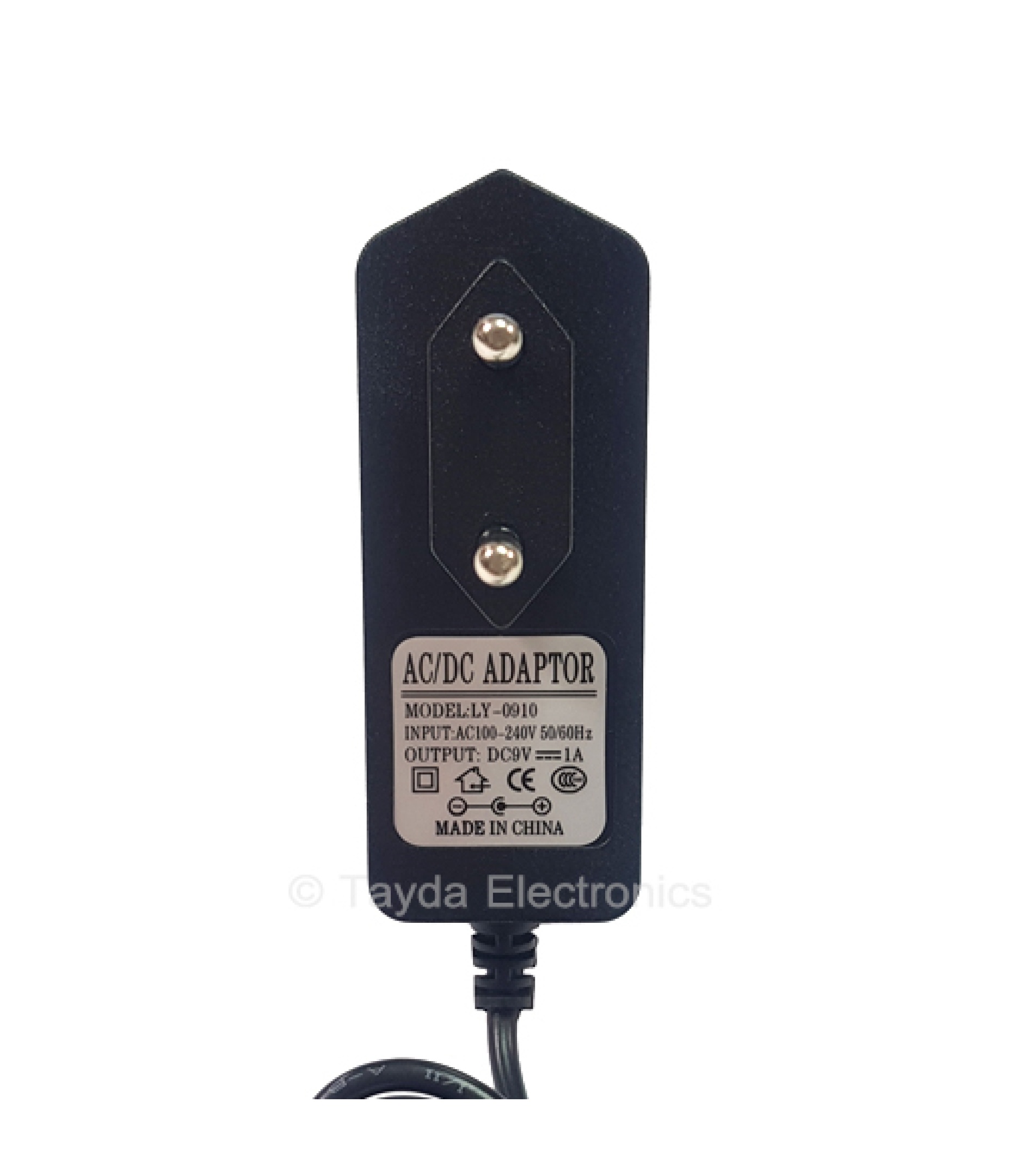 LY-0910 AC 100V-240V to DC 9V 1A Power Supply Converter Adapter EU plug with LED indicator