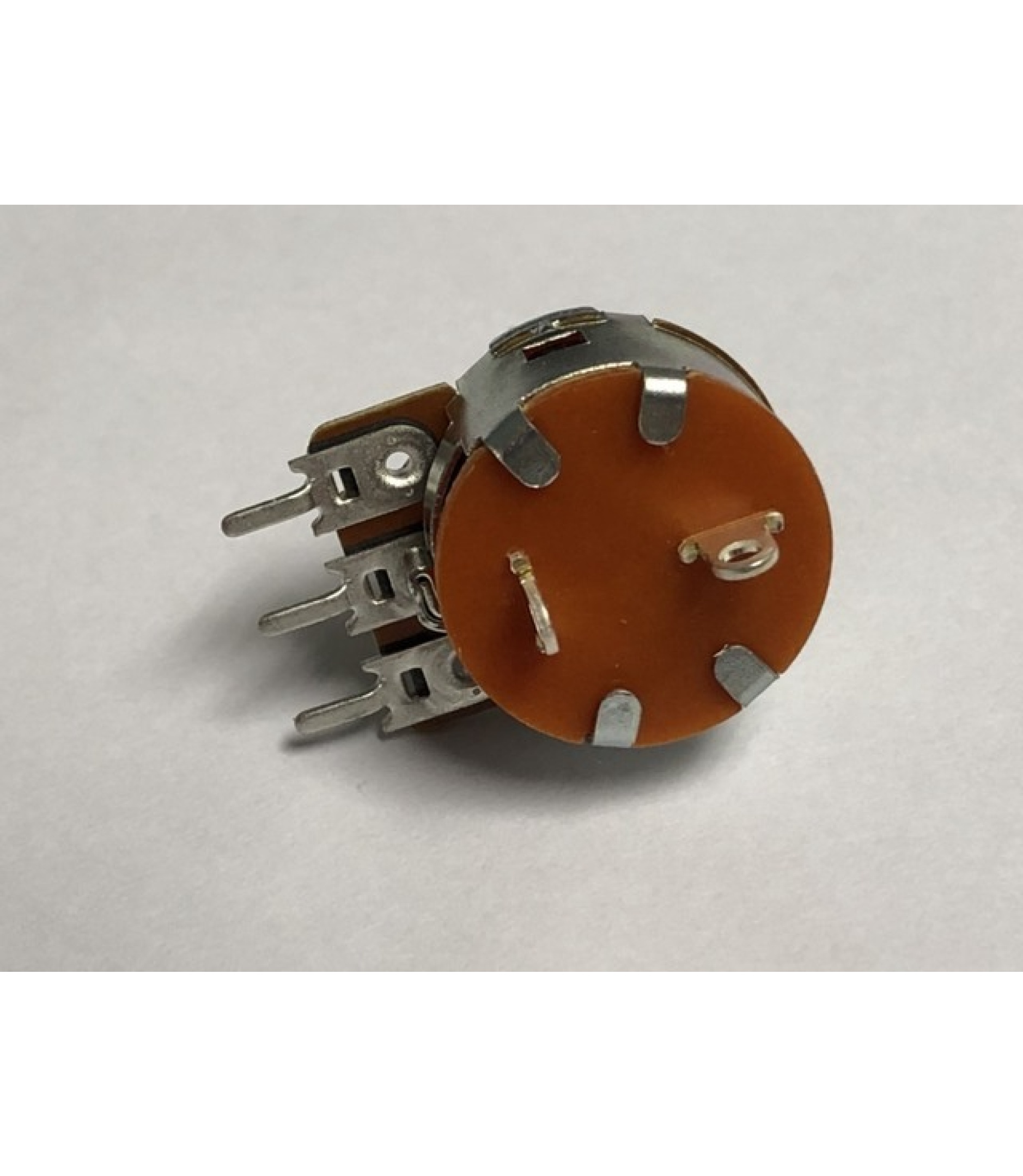 A-2440-1.jpg.jpg 50K OHM Linear Taper Potentiometer On-Off Switch PCB Mount Knurled Shaft Dia: 6mm