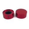 KN2310 Red Foot Switch Aluminium Knob 23x10mm