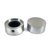 KN2310 Silver Foot Switch Aluminium Knob 23x10mm