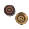 C-2005 Amber Gibson Style Speed Knob with White Numbering 0 to 10