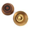 KN-2613 Amber Gibson Style Knob with White Numbering 0 to 10