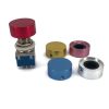 KN2310 Green Foot Switch Aluminium Knob 23x10mm