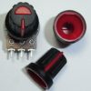 A-327_4_1.jpg Black Plastic Knob with Red Pointer